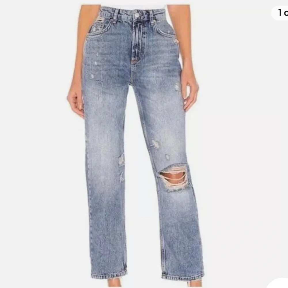 Free People Dakota Straight Leg Jean - Picture 2 of 7